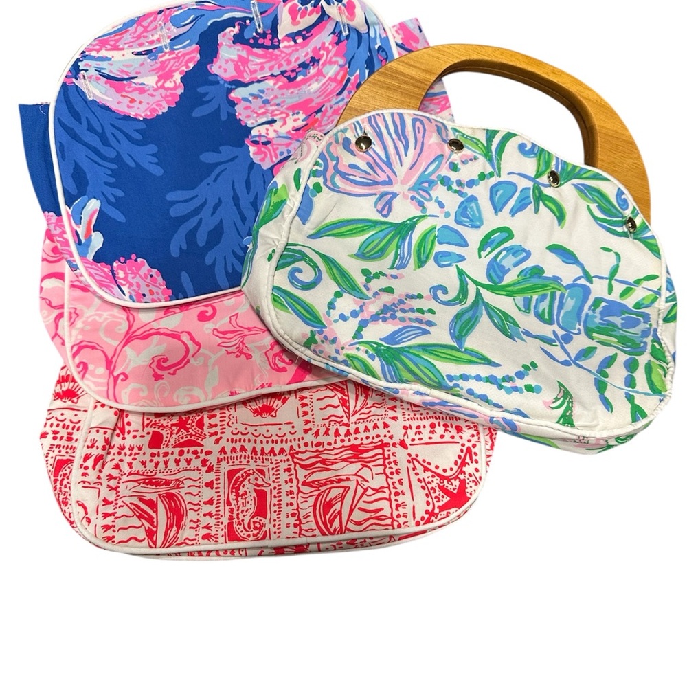 Lily Pulitzer Bermuda Bag With 4 Interchangeable Covers